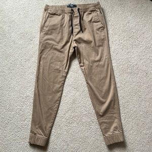 Hollister Skinny Jogger Men’s M. Brown/Beige. Washed but never worn.